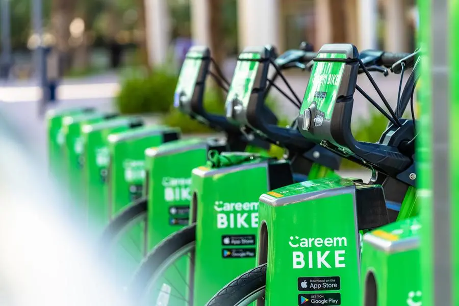 Careem ebikes. Image courtesy: Careem