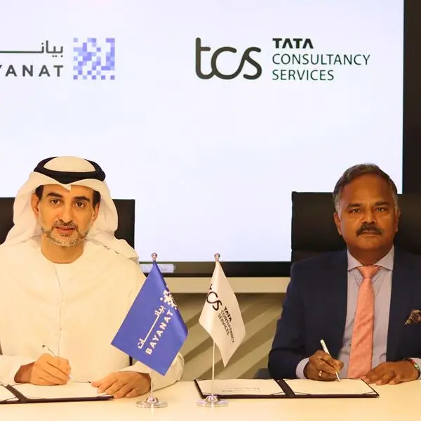 Bayanat signs a new partnership agreement with Indian conglomerate Tata Consultancy Services