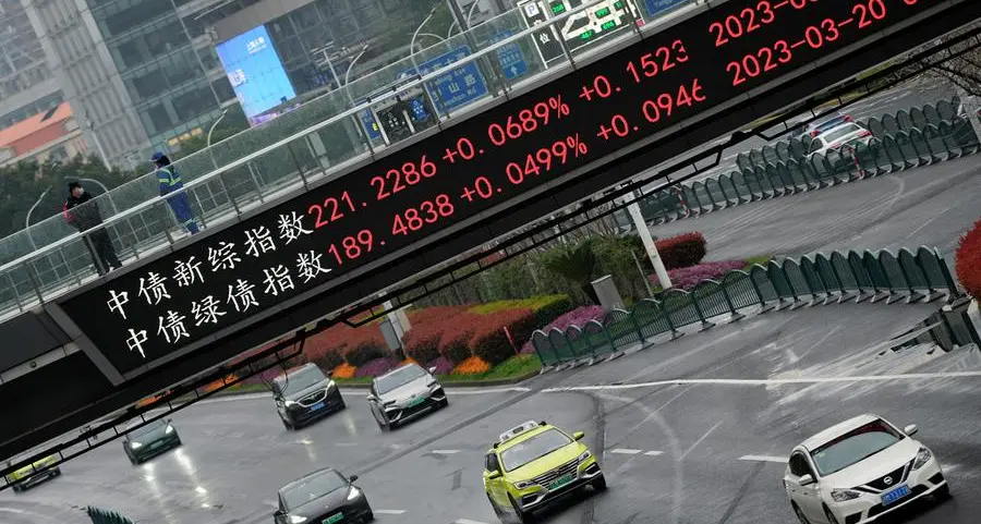 Asia shares turn mixed, gold tops $2,100 an ounce