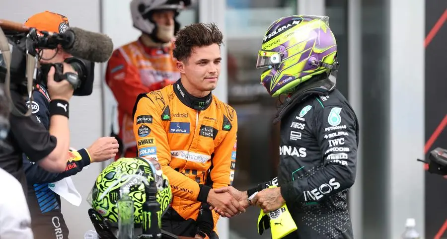 Norris shrugs off McLaren fire to nab Spanish pole after 'best ever lap'