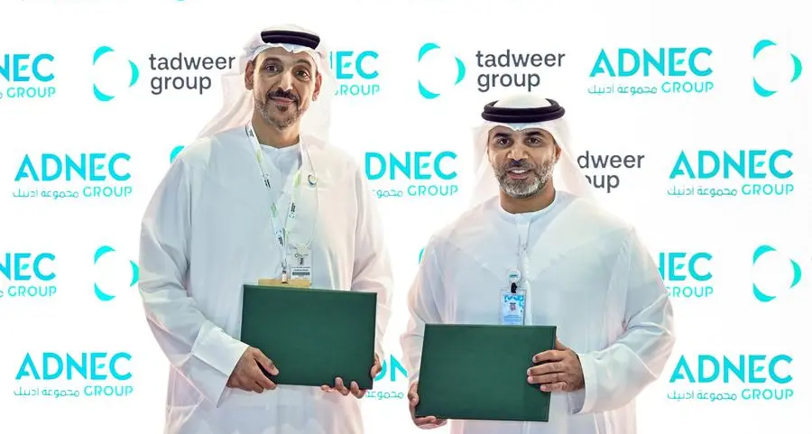 ADNEC Group and Tadweer Group sign MoU to enhance sustainable waste practices
