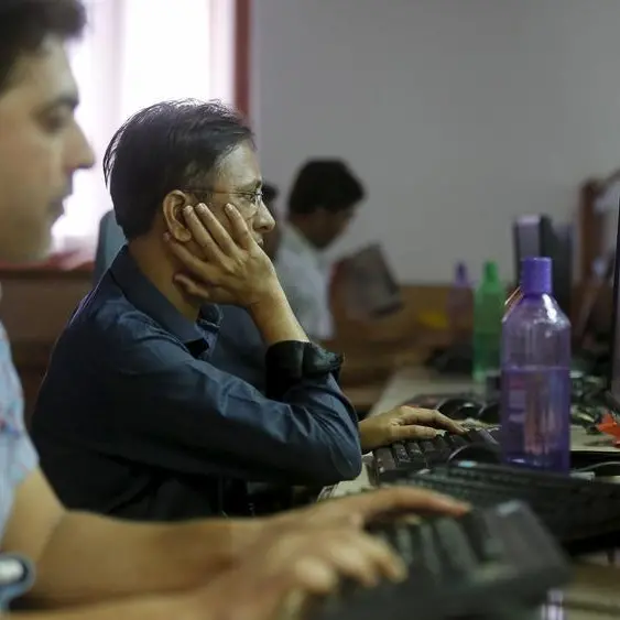 Indian shares end lower on profit booking after strong domestic growth data