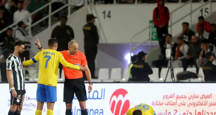 Saudi football body suspends, fines Ronaldo over gesture