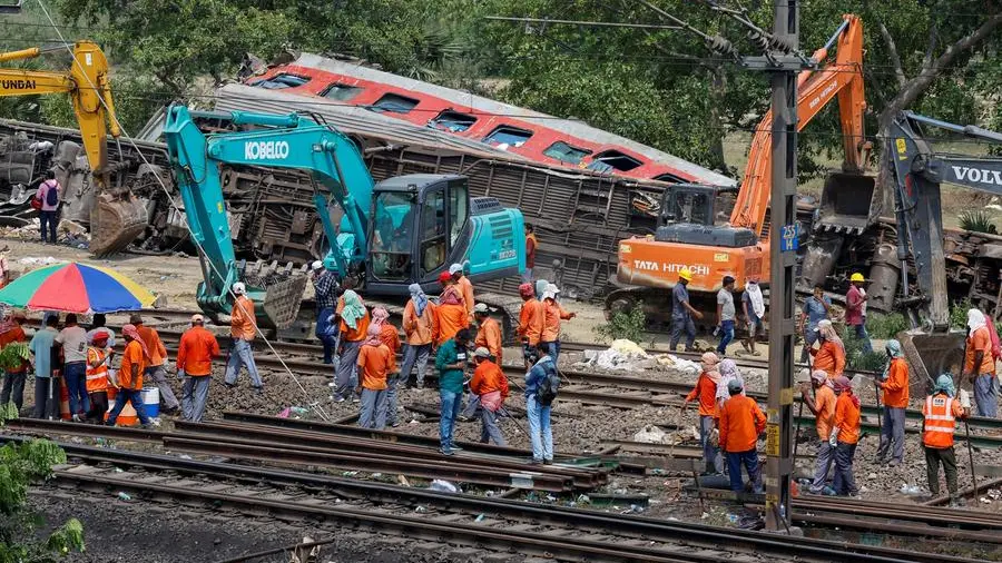 India says rescue operations concluded after worst train crash in decades