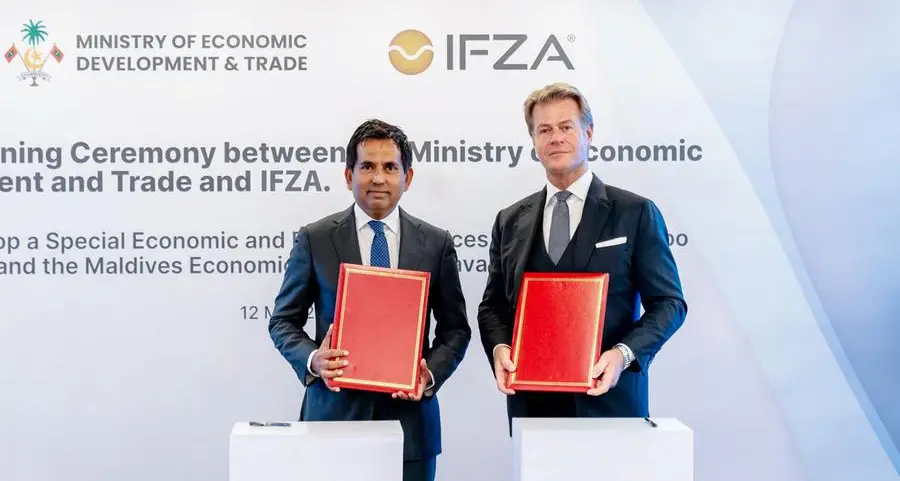 Government of Maldives signs MoU with IFZA