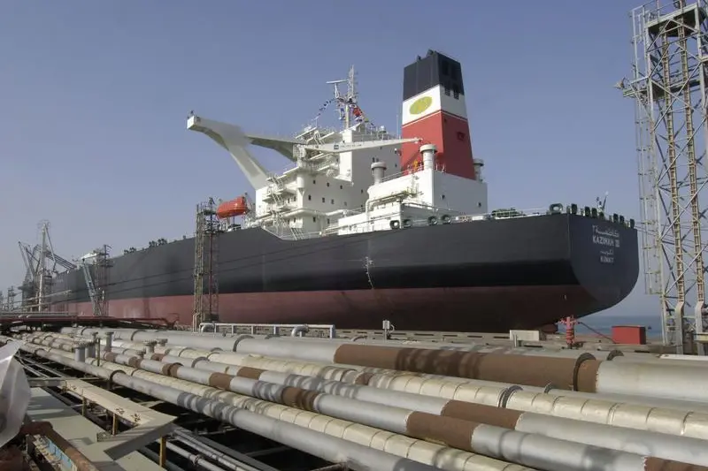 Kuwait Oil Tanker Company\\'s new oil tanker Kazimah III sits in the Ahmadi North Pier in Kuwait in this file photo. Stephanie McGehee, Reuters Image used for illustrative purpose