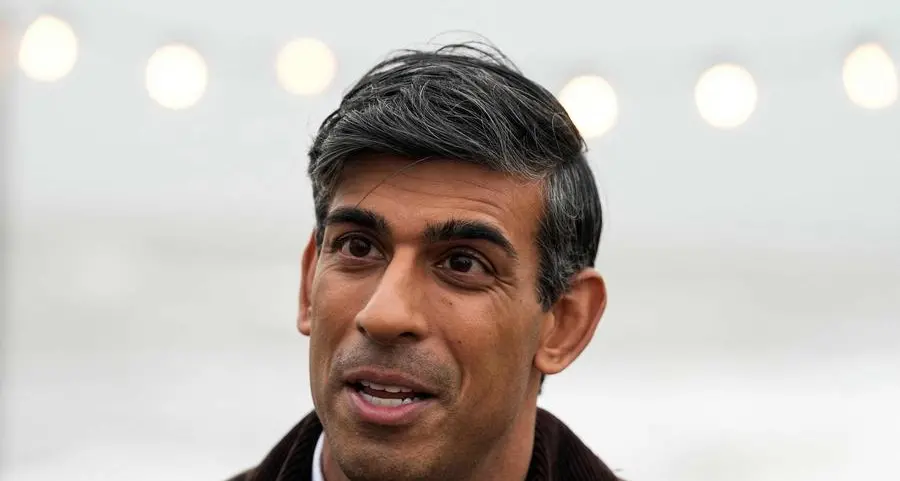UK's Sunak heads to Israel Thursday, then region: Downing Street