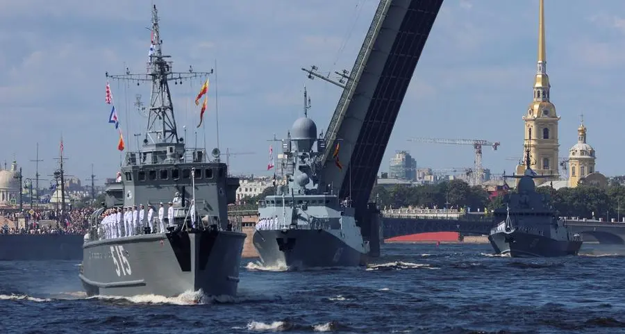 Russian navy starts drills in Baltic Sea
