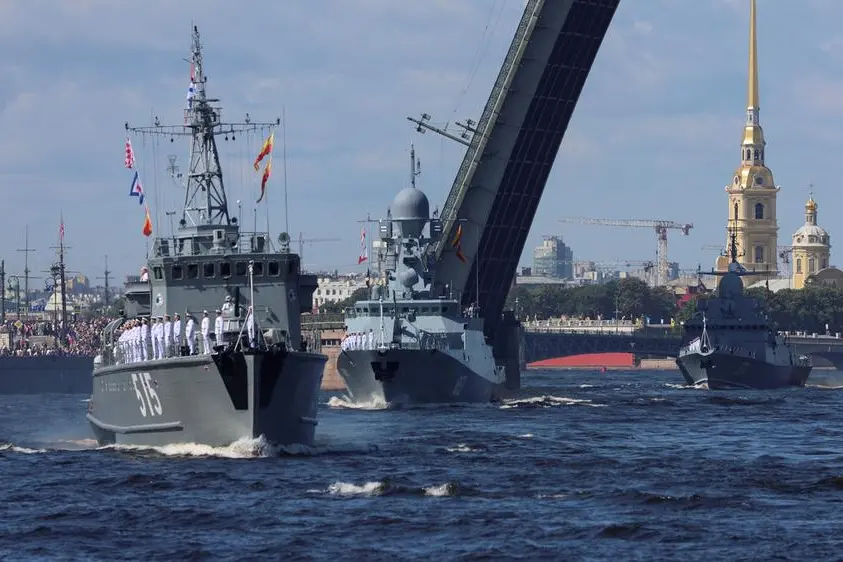 Russian navy starts drills in Baltic Sea