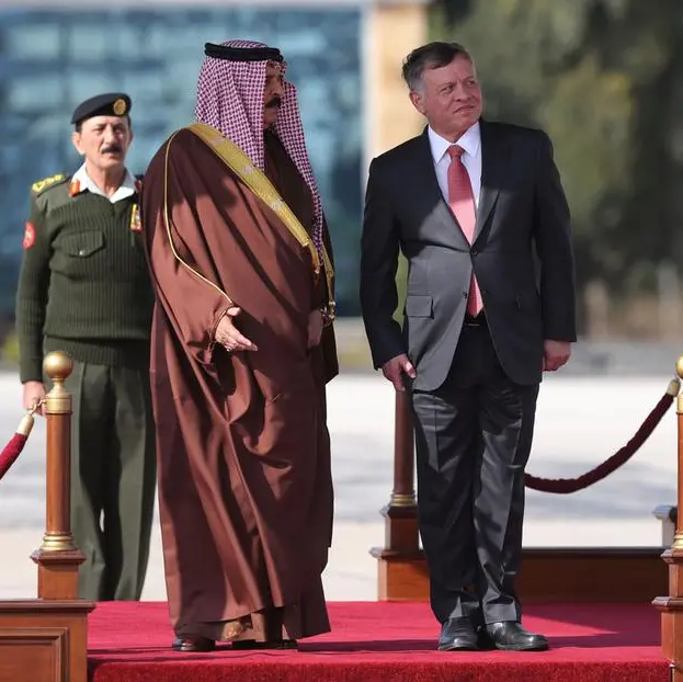 Jordan's King, Bahrain monarch stress need to maintain Arab coordination