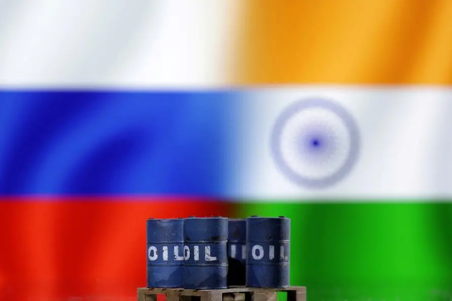 India's Russian oil buying hits record high, slashes Mideast, Africa share