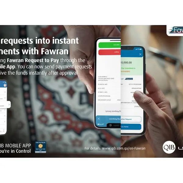 QIB launches \"Request to Pay\" feature on Fawran instant payment service