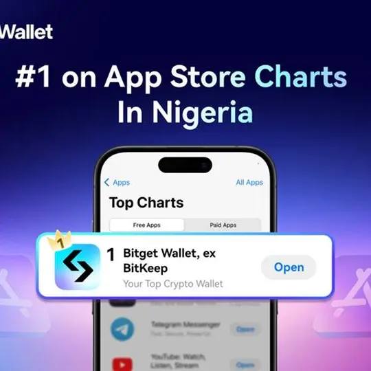 Bitget Wallet tops app store charts in Nigeria