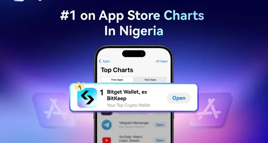Bitget Wallet tops app store charts in Nigeria