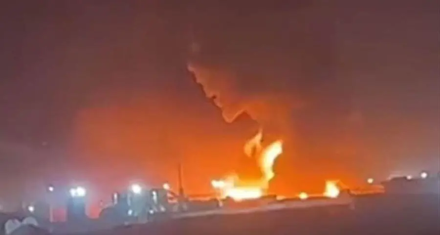 Massive fire breaks out at oil refinery in Iraq's Erbil