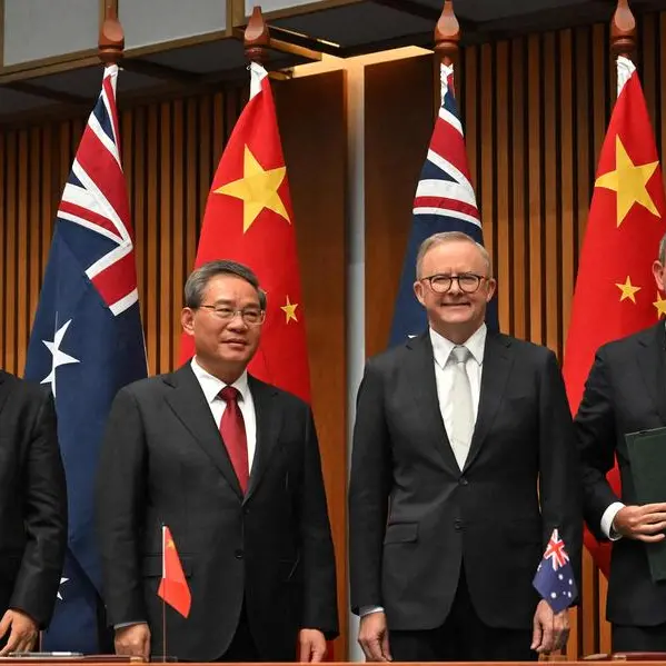 China says relations with Australia back 'on the right track'