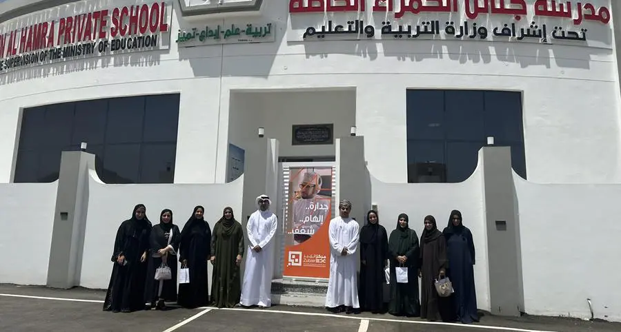Zubair Enterprises Development Centre team visits Janain Al Hamra School in Wilayat Al Hamra