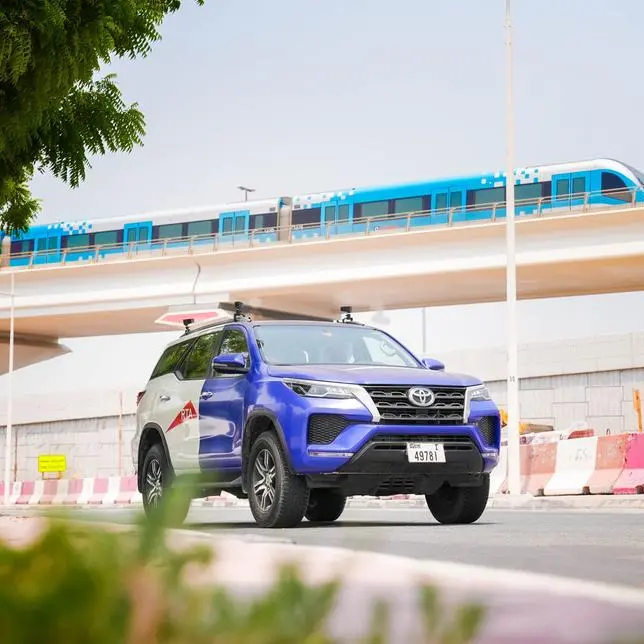 RTA launches trial operation of smart inspection vehicle for rail right-of-way areas