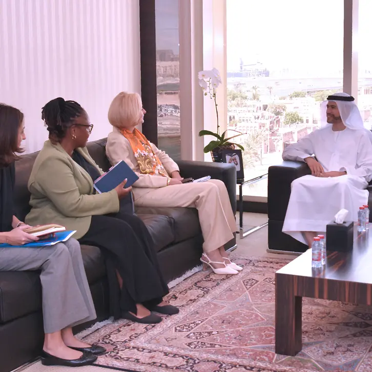 Mohamed Al Hussaini meets US Ambassador to the UAE