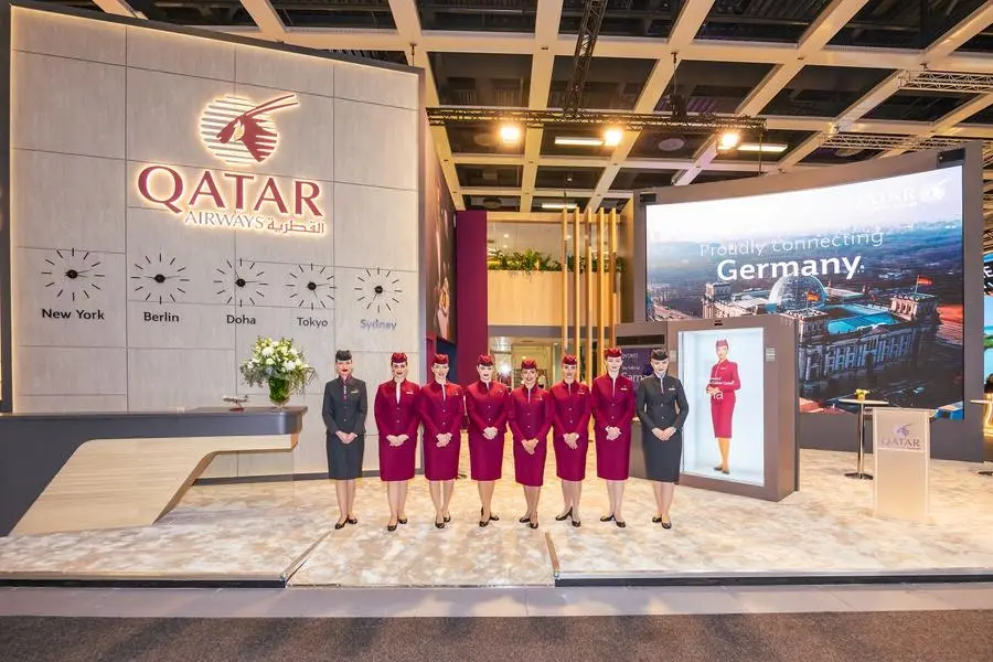 Qatar AIrways at ITB Berlin 2024. Image Courtesy: Qatar AIrways