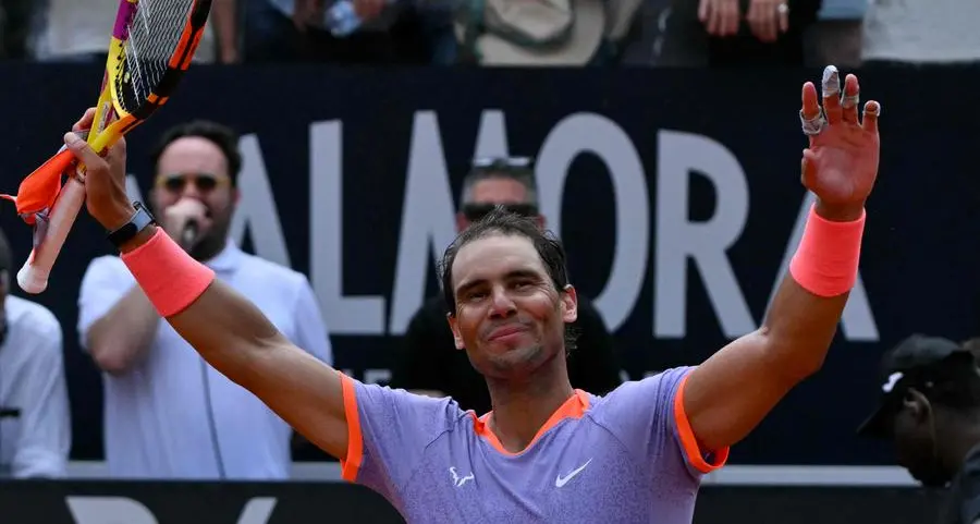 Nadal reaches second round of Rome Open