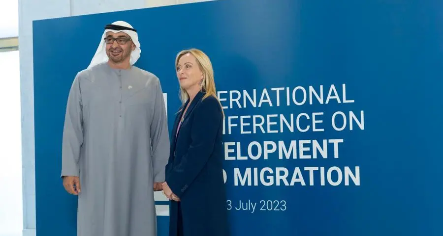 UAE President participates in International Conference on Development and Migration in Rome