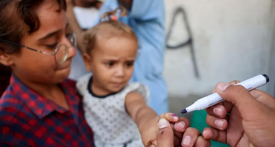 160,000 children received 1st polio vaccine in Gaza