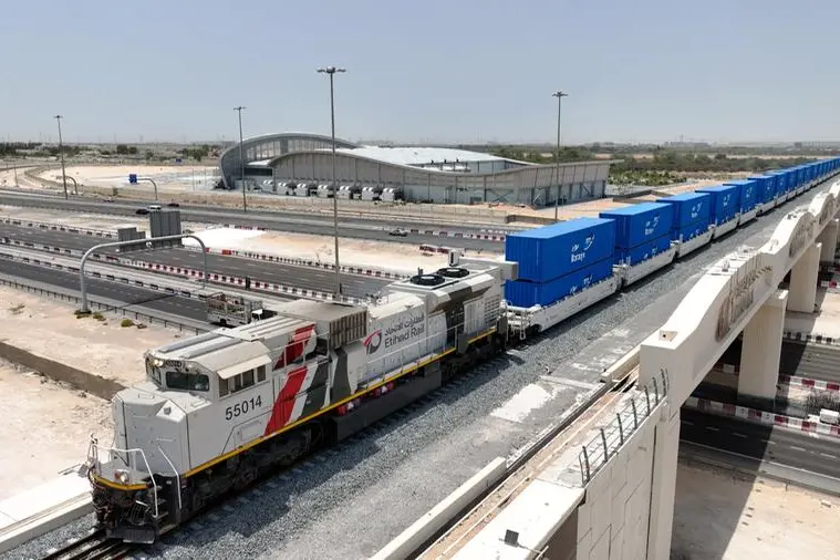 <p>Photo used for illustrative purpose only. UAE&#39;s Etihad Rail transporting&nbsp;Borouge products. Image courtesy: Borouge&nbsp;</p>\\n