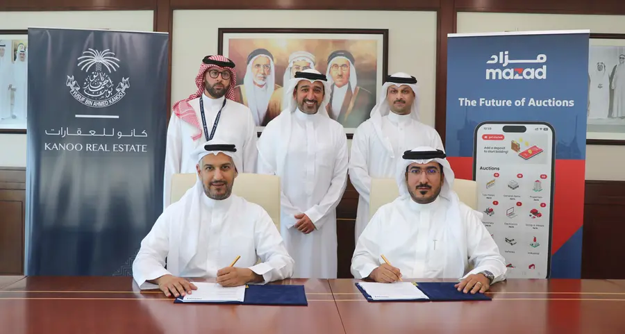 Mazad partners with Kanoo Real Estate to expand the auction industry in Bahrain