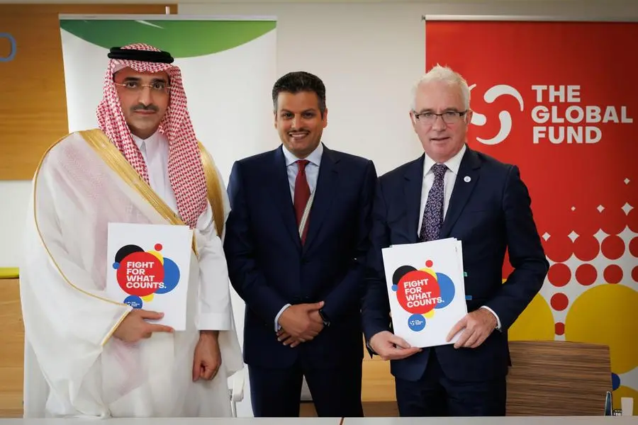 Saudi Fund for Development signs a multiyear contribution agreement with the Global Fund