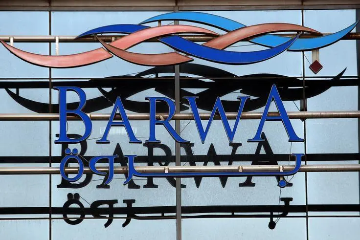 The logo of Barwa Real Estate is seen in Doha. Fadi Al-Assaad, Reuters , Reuters Images