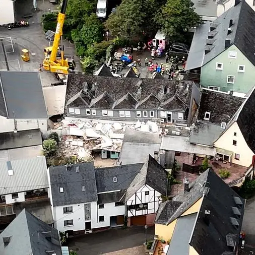 Two dead, several trapped all rescued in German hotel collapse