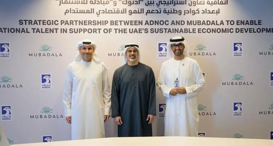 ADNOC, Mubadala to develop Emirati talent