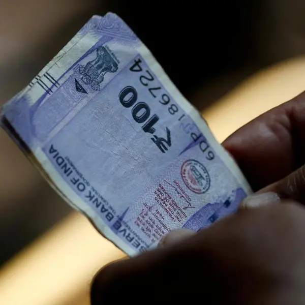 Indian rupee extends opening decline on near-term corporate dollar payments