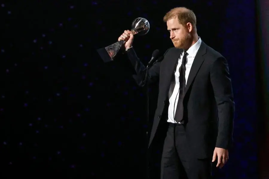 Prince Harry honored with Tillman award at Espy Awards