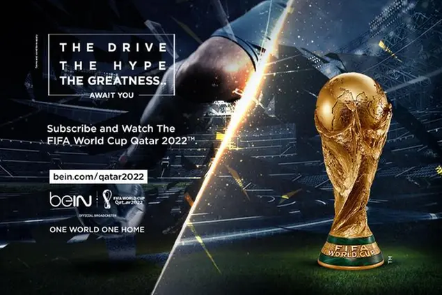 beIN MEDIA GROUP on X: beIN MEDIA GROUP is thrilled to unveil its  international slogan for the upcoming @FIFAWorldCup Qatar 2022TM,  representing unity across the world of football fans: One World One