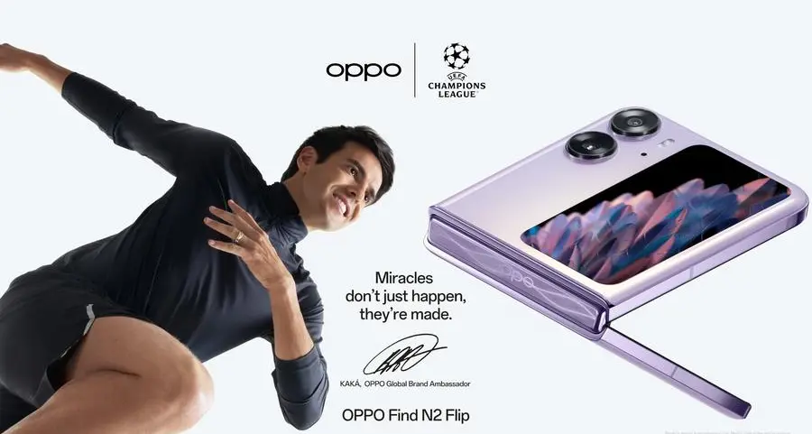 OPPO announces Kaká as global brand ambassador for its UEFA Champions League partnership 2023