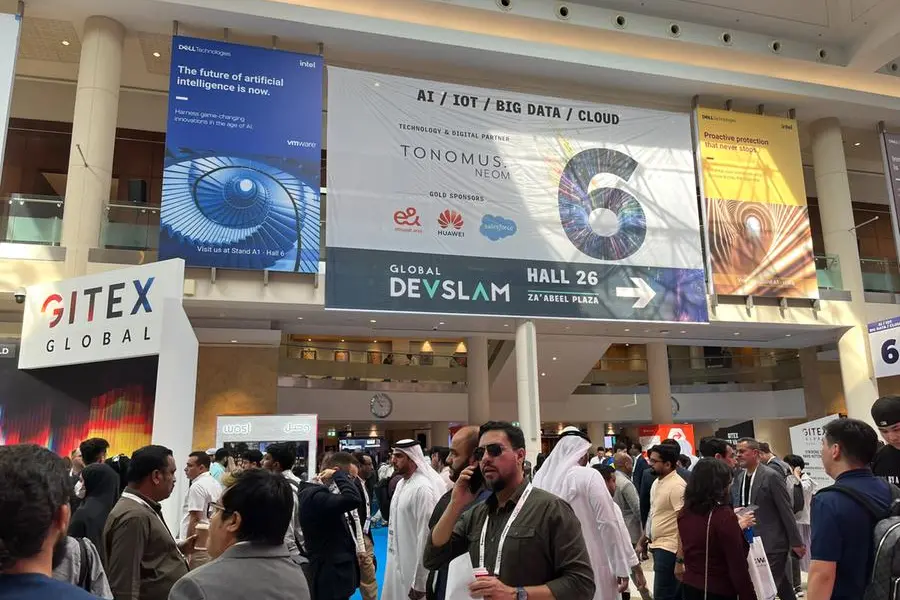 A view of GITEX Global 2023. Image courtesy: Farah Heiba/ Zawya