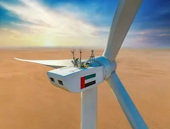 27-megawatt wind farm located at Al Sila in Abu Dhabi, UAE. Image courtesy: Masdar
