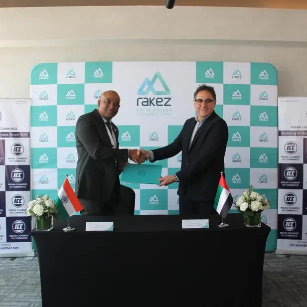 RAKEZ inks MoU with Indian Chamber of Commerce to boost UAE-India economic ties