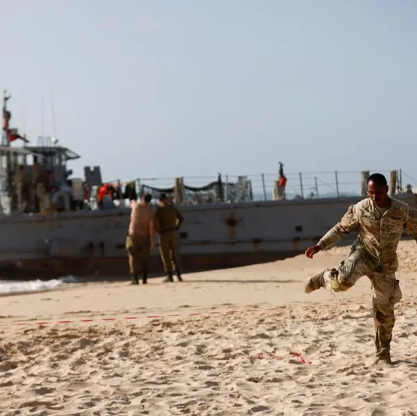 Heavy seas batter U.S. Gaza maritime aid mission, CENTCOM says