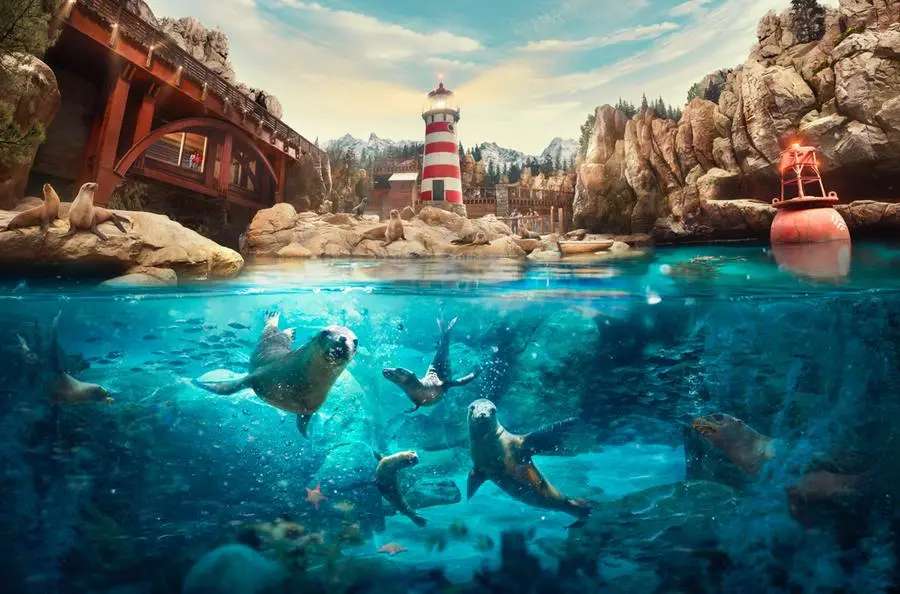 SeaWorld Abu Dhabi - Rocky Point. Image courtesy: Sea World Abu Dhabi