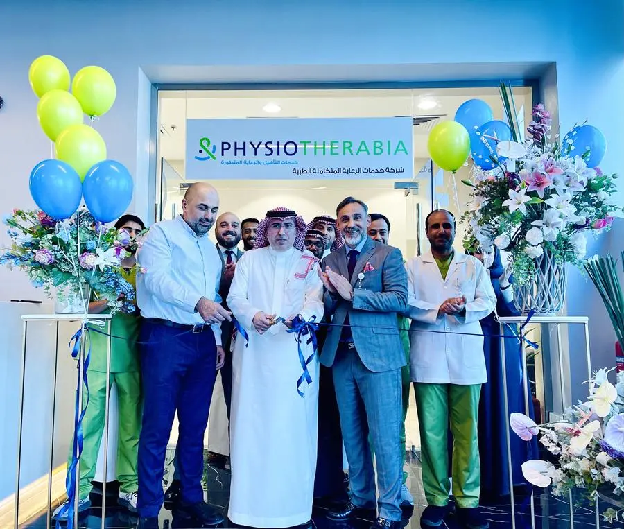 Opening ceremony of eight new PhysioTherabia centers in Riyadh. Image Courtesy: Burjeel Holdings
