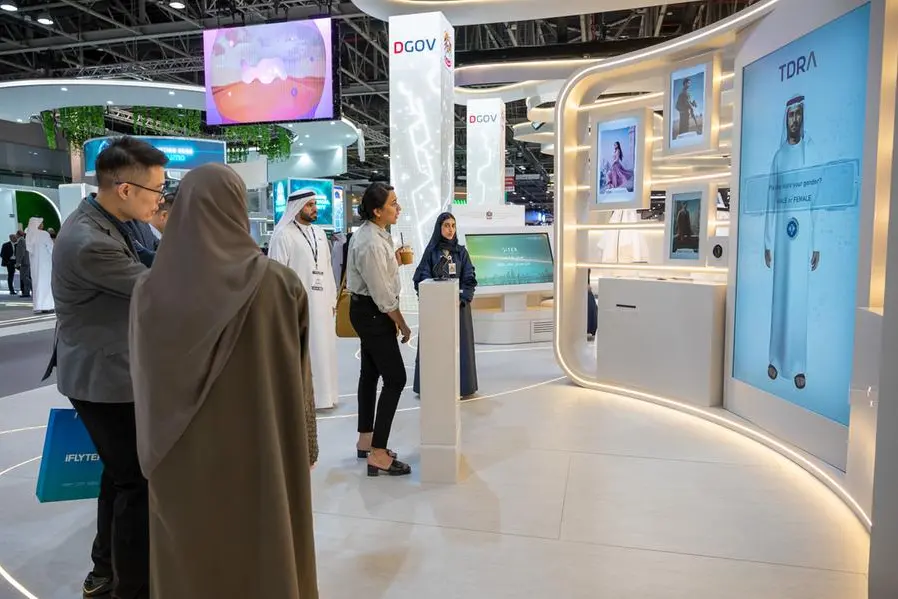 TDRA at the Digital Government Platform at GITEX Global 2024. Image Courtesy: TDRA