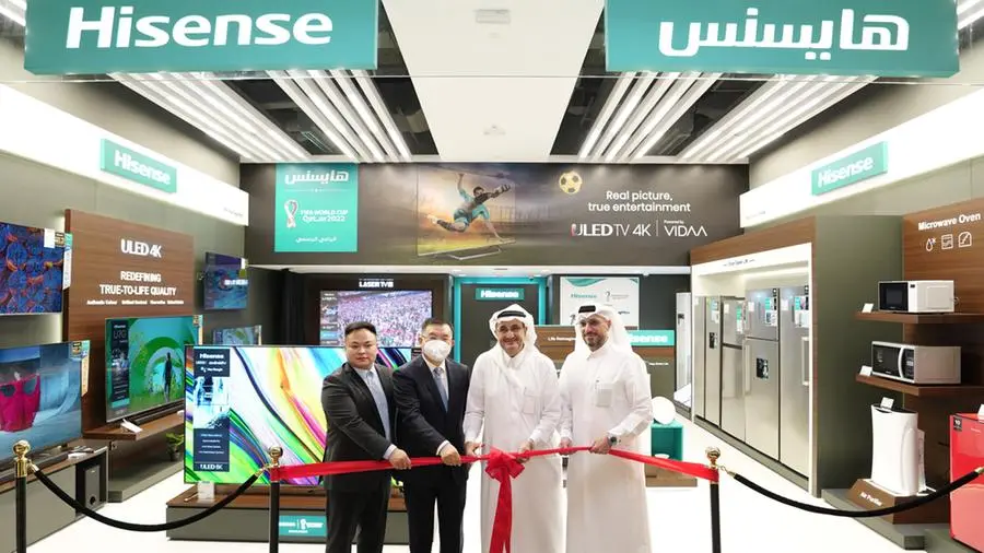 Hisense jumps to Global No 2 TV brand. Launches two new future ready TV  series this festive season. Buy & Fly for FIFA 2022 World Cup in Qatar -  The Economic Times
