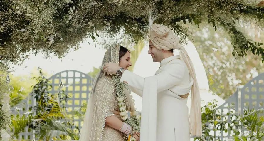 Parineeti Chopra, Raghav Chadha share adorable photos from dreamy Udaipur wedding