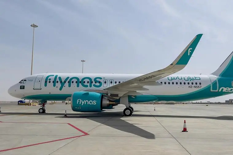 flynas A320neo aircraft. Image Courtesy: flynas