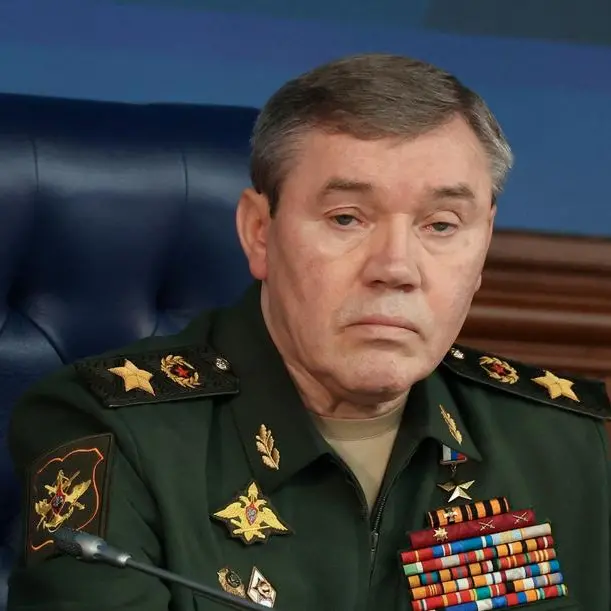 Russia's chief of military staff Gerasimov visits troops in Ukraine