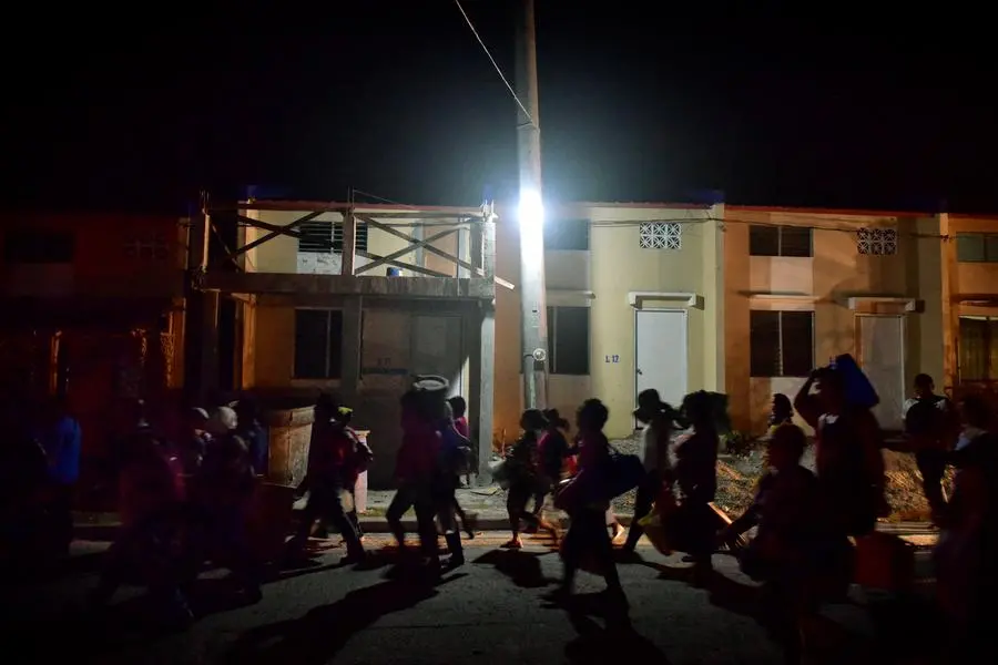 BULACAN, PHILIPPINES - MARCH 08: Women from urban poor communities march toward a government housing to mark International Women\\'s Day on March 8, 2017 in Bulacan, Philippines. (Photo by Jes Aznar/Getty Images) Image used for illustrative purpose. , Getty Images