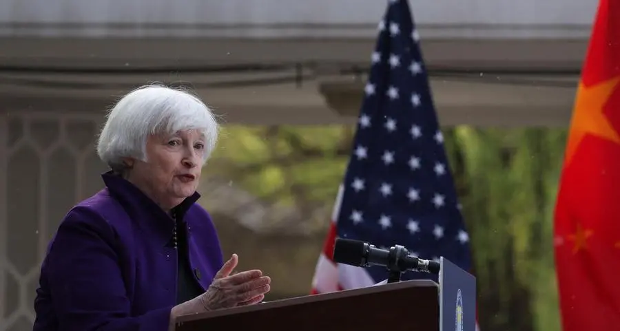 Yellen says US working to mitigate risks to global economy